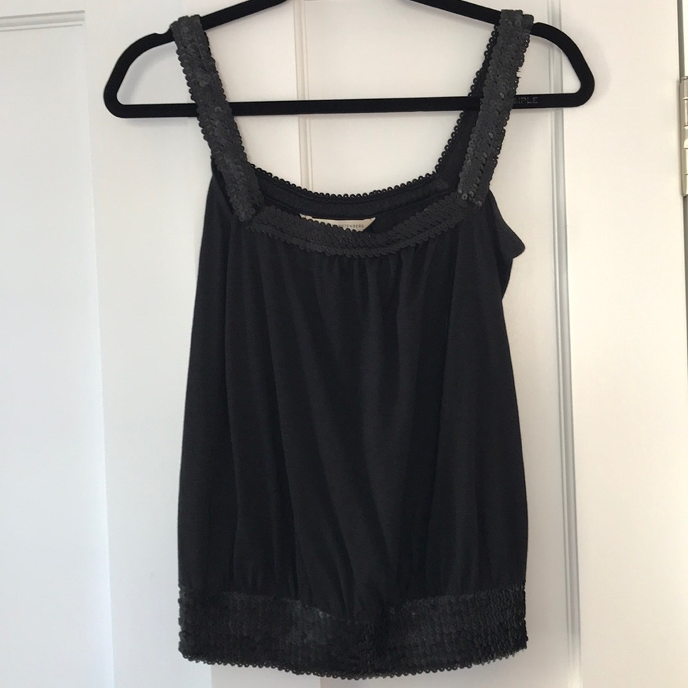 Diane Von Furstenberg  matte sequin tank top